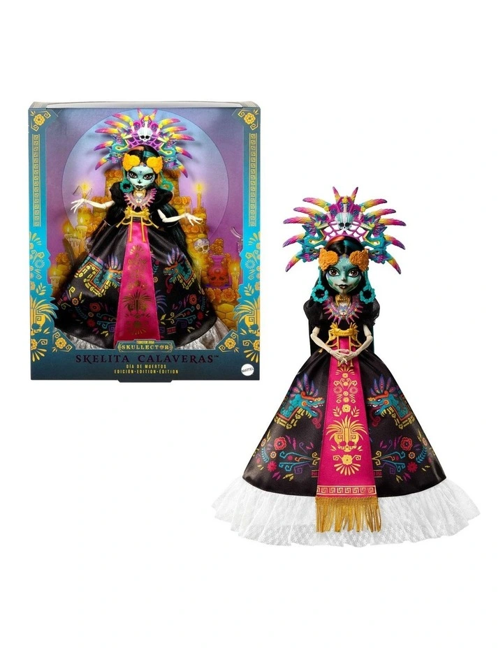 Skelita Calaveras Da De Muertos 2025 Doll image 1
