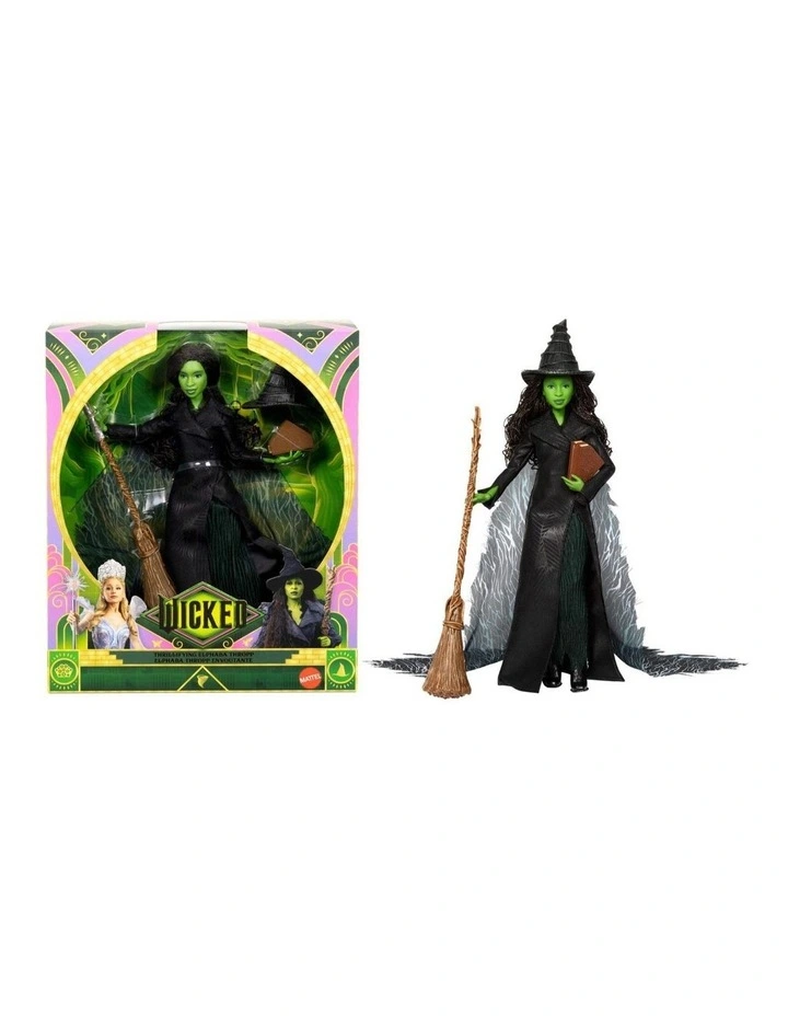 Universal Pictures Wicked For Good Deluxe Elphaba Doll image 1
