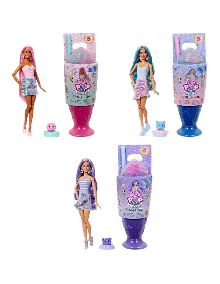 Pop Reveal Treat Series Doll & Accessories Set Assorted image 1