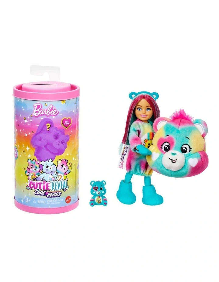 Cutie Reveal Care Bears Chelsea Small Dolls & Accessories Assorted image 5
