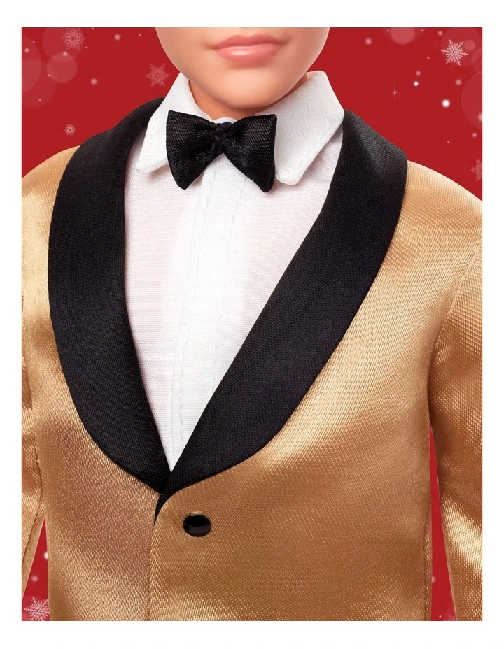 Holiday Blonde Ken Fashion Doll image 3