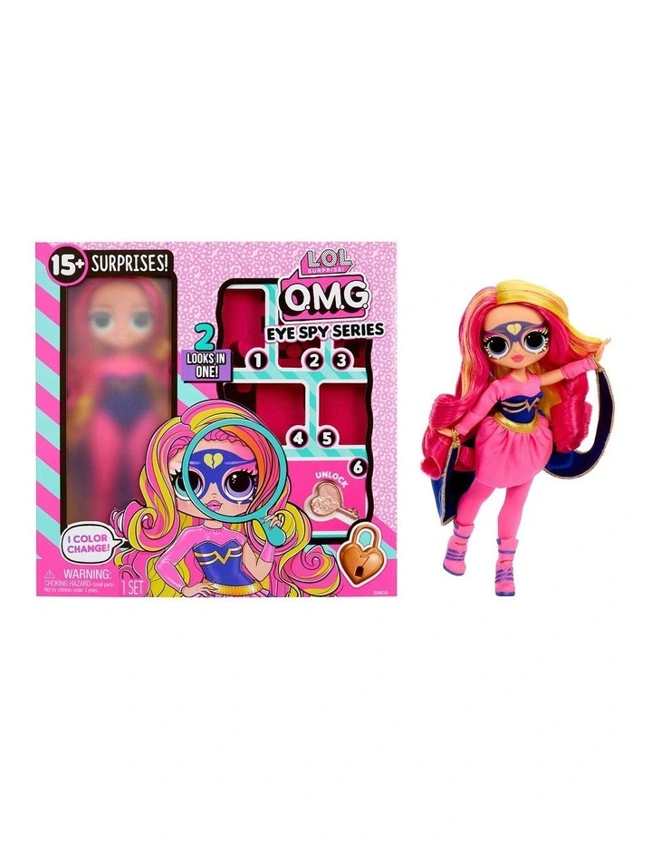 Surprise Omg Eye Spy Superhero Doll image 1
