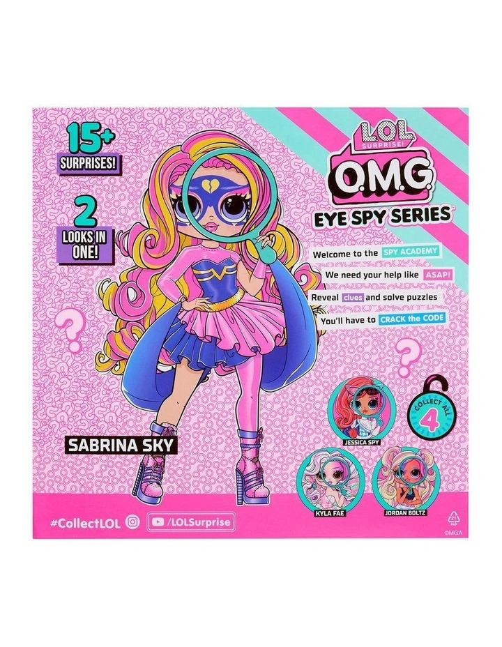 Surprise Omg Eye Spy Superhero Doll image 5