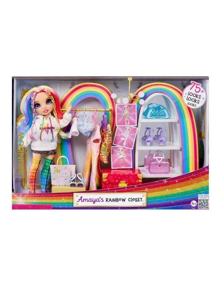 Amaya's Rainbow Closet Playset image 3