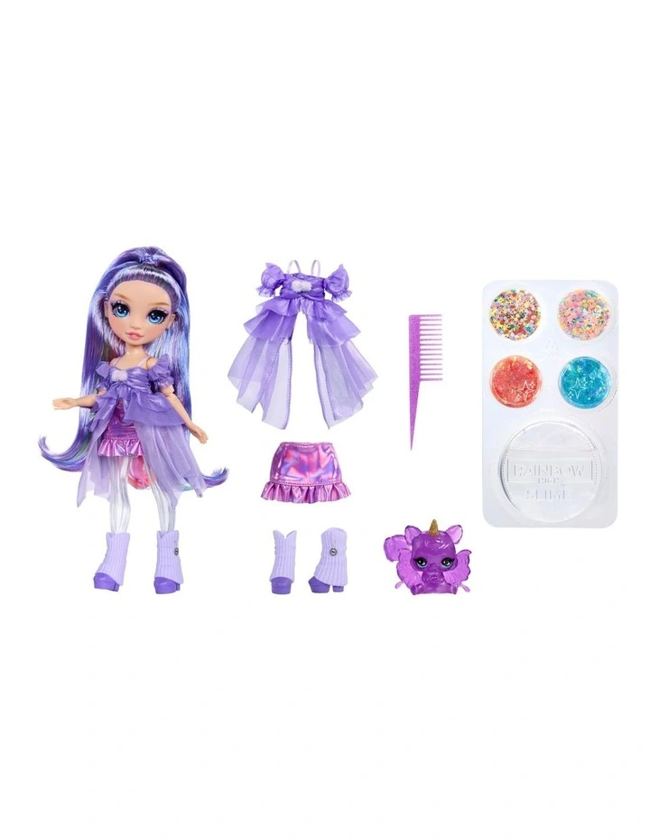 Rainbow Shimmers With Slime Fashion Doll image 2