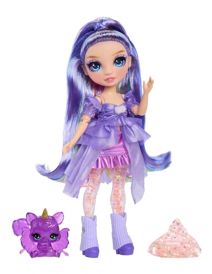 Rainbow Shimmers With Slime Fashion Doll image 6