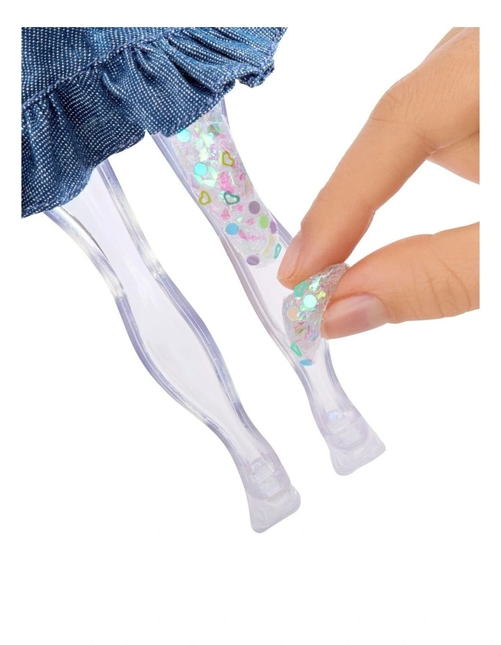 Rainbow Shimmers with Slime Fashion Doll image 5