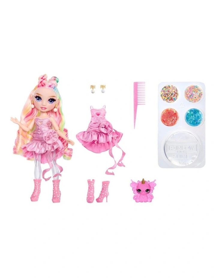 Rainbow Shimmers With Slime Fashion Doll image 2