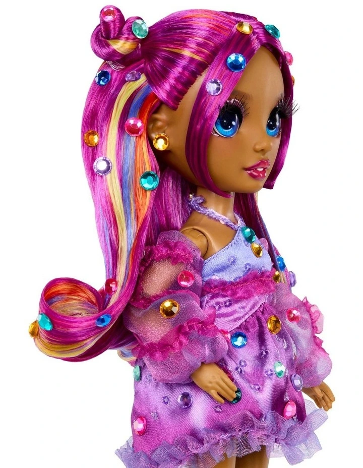 Rainbow High Be Dazzling Fashion Dolls in Noemie Violette image 3