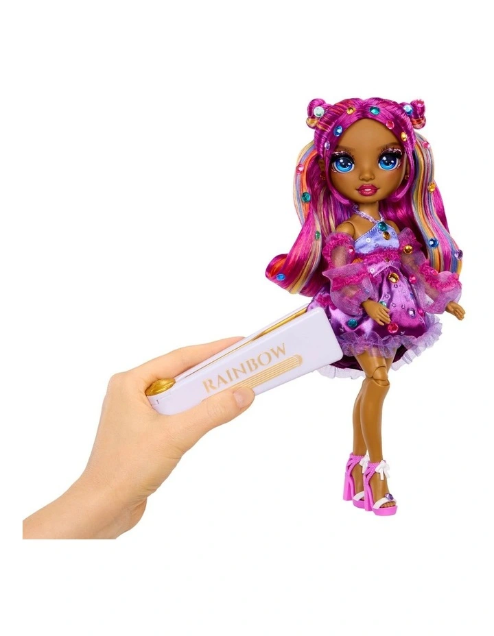 Rainbow High Be Dazzling Fashion Dolls in Noemie Violette image 4
