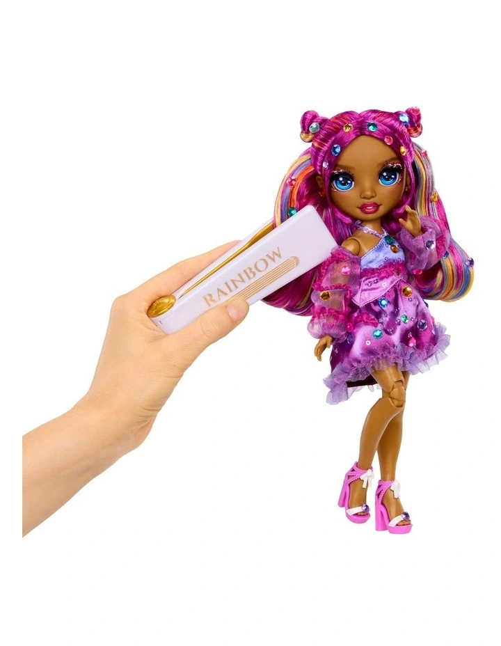 Rainbow High Be Dazzling Fashion Dolls in Noemie Violette image 5