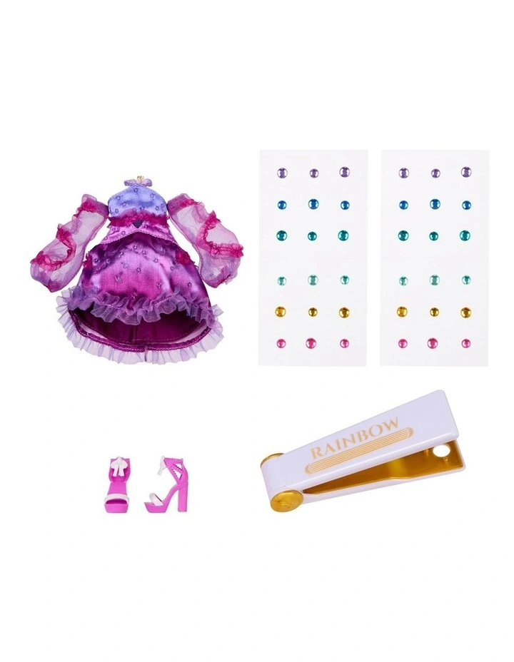 Rainbow High Be Dazzling Fashion Dolls in Noemie Violette image 6