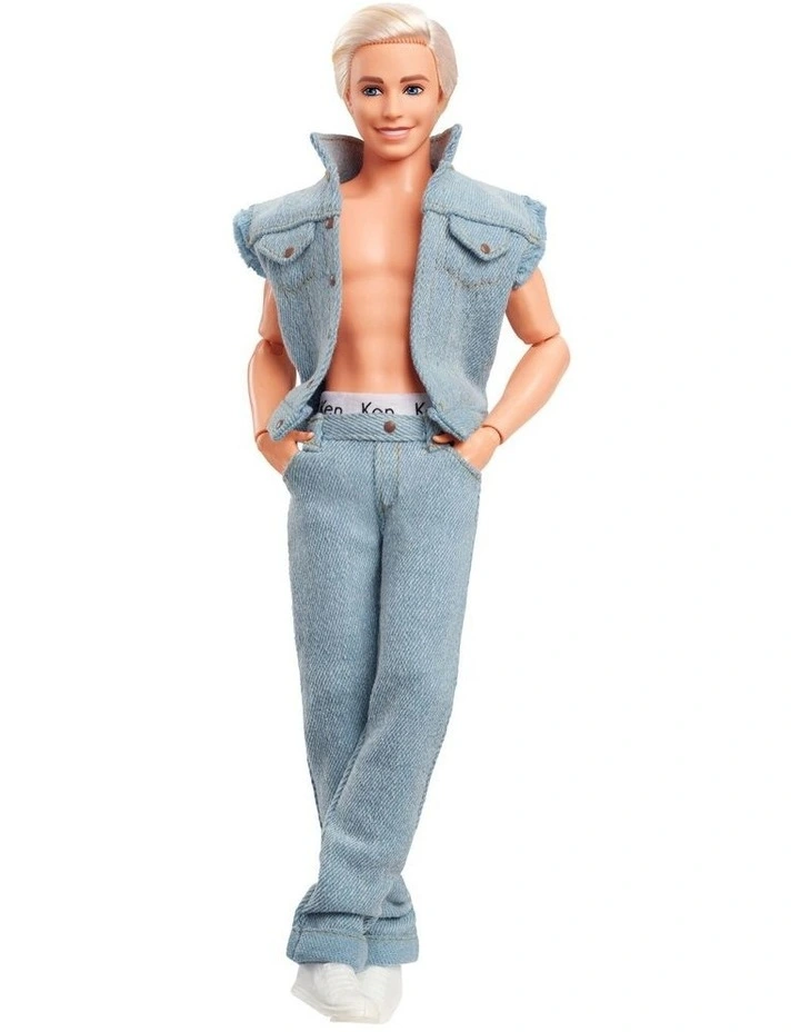 Ken Doll Wearing Denim Matching Set image 2