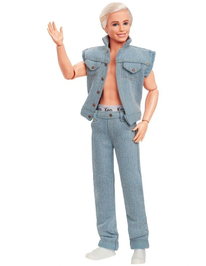 Ken Doll Wearing Denim Matching Set image 3