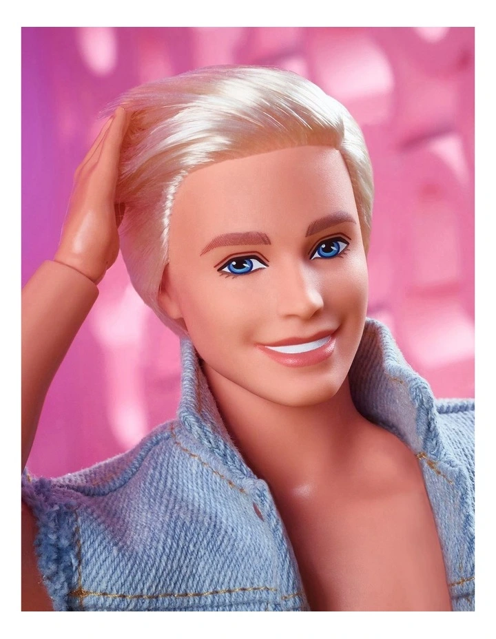 Ken Doll Wearing Denim Matching Set image 7