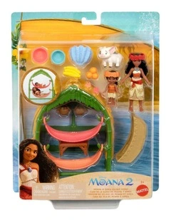 Moana 2 And Simea Village Home Playset
