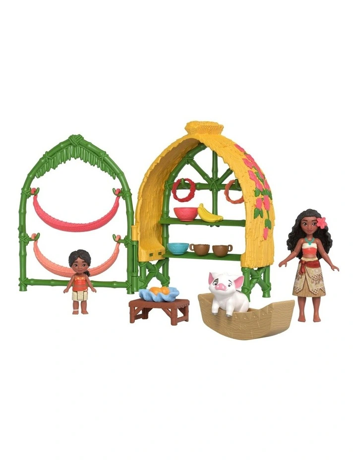 Moana 2 And Simea Village Home Playset image 2
