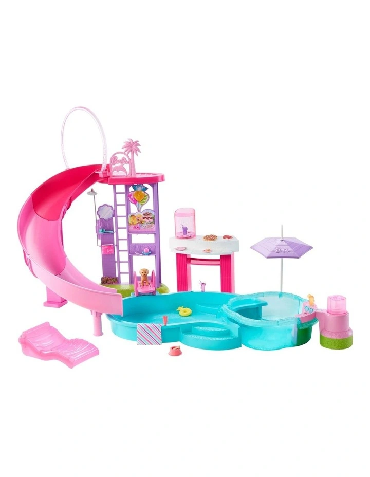 Dream Pool Playset with Slide & Bubbling Hot Tub image 2