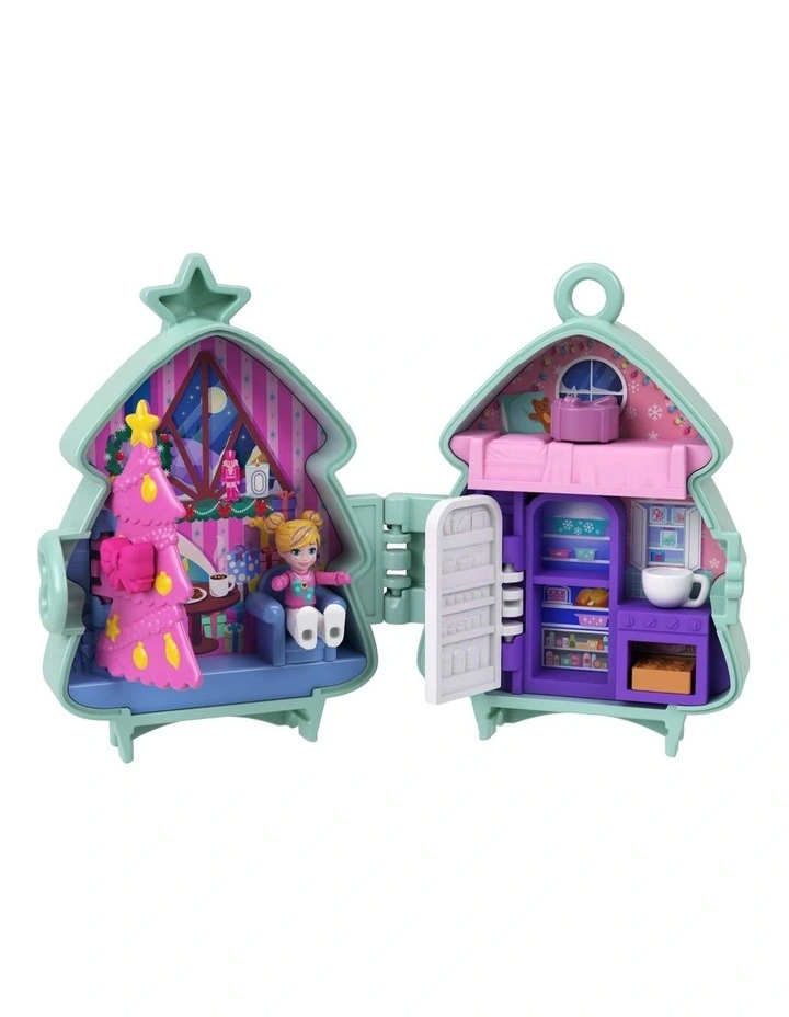 Polly Pocket Holiday Connects Compact Playset image 6