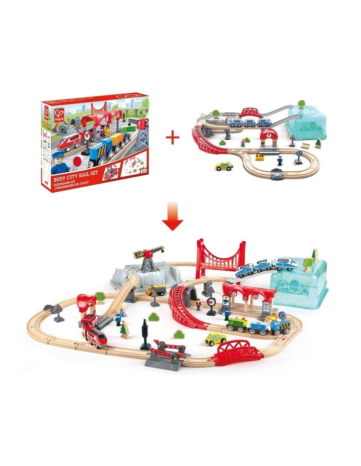 City Train Bucket Set image 4