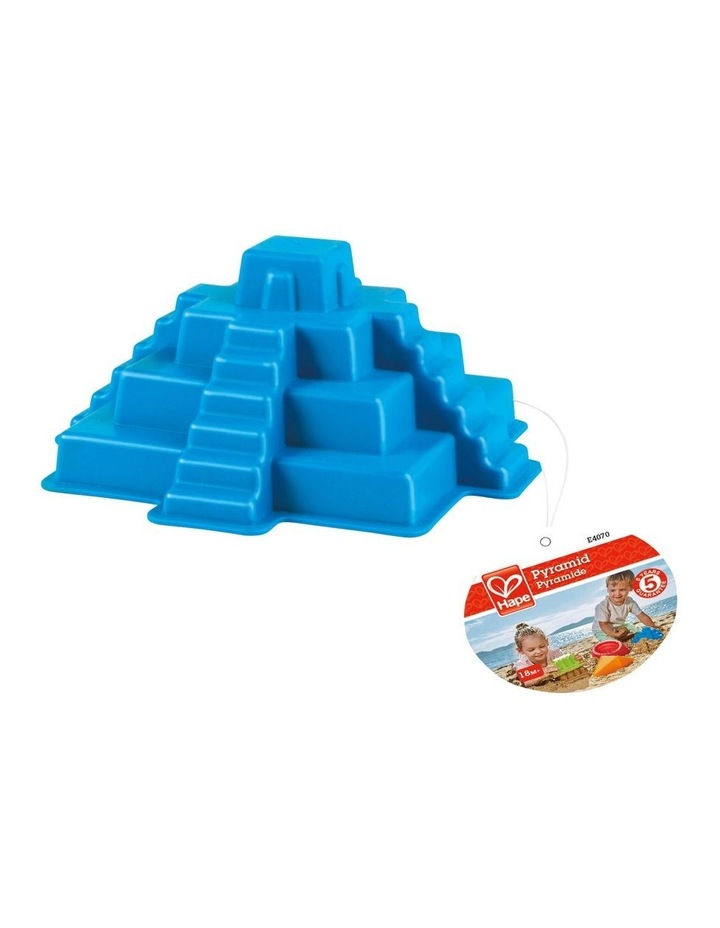 Mayan Pyramid in Blue