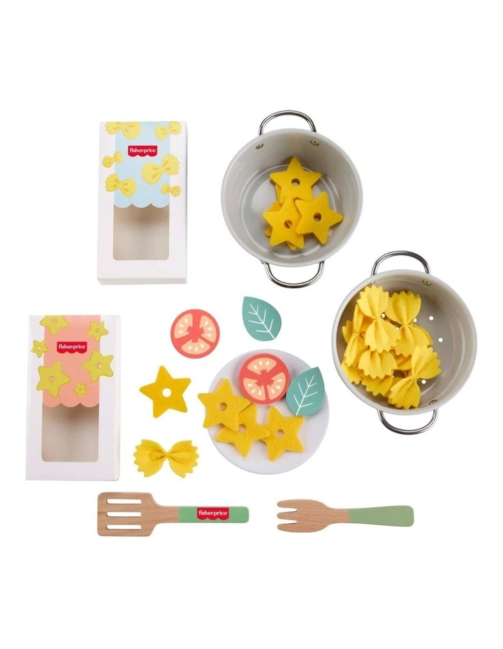 Wood Pots and Pasta Chef Set image 3