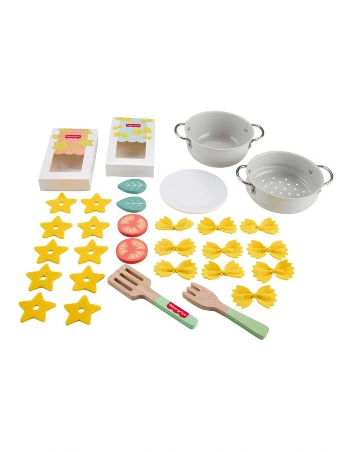 Wood Pots and Pasta Chef Set image 4