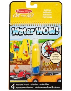 Water Wow Vehicles Book