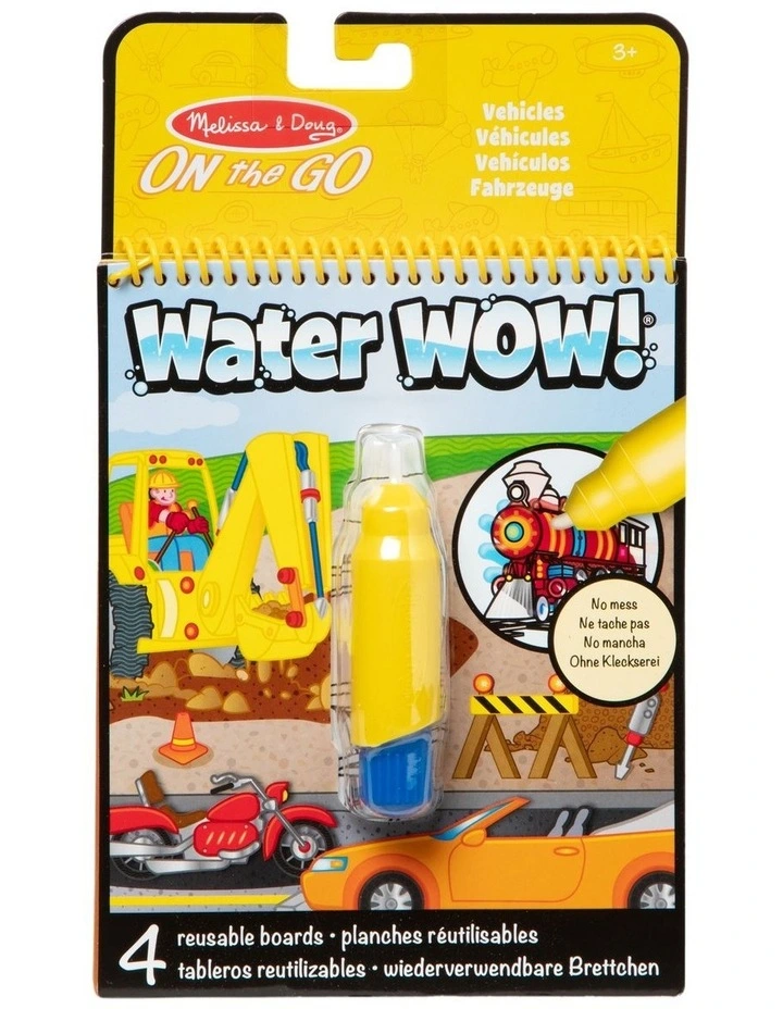 Water Wow Vehicles Book image 1