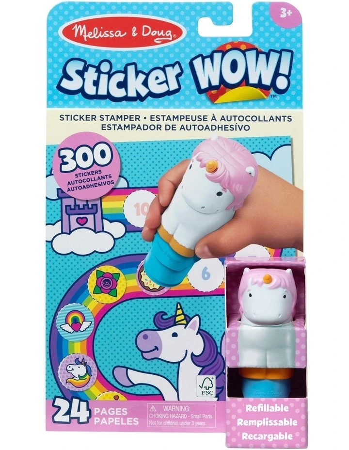 Sticker Wow Activity Pad Set Unicorn image 1