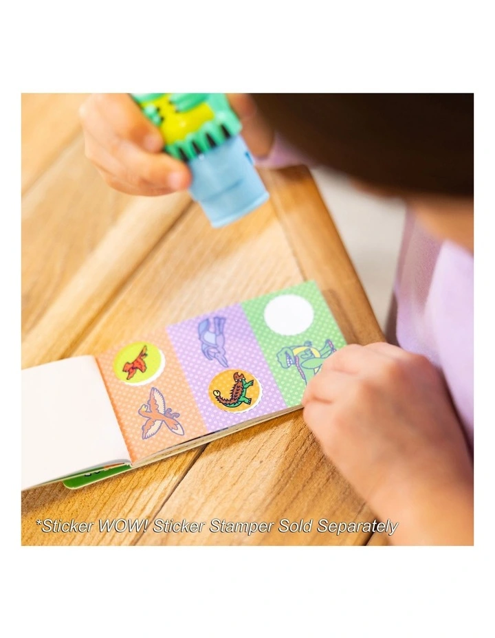 Sticker Wow Mini Activity Pad with Refill Stickers Dinosaur image 3