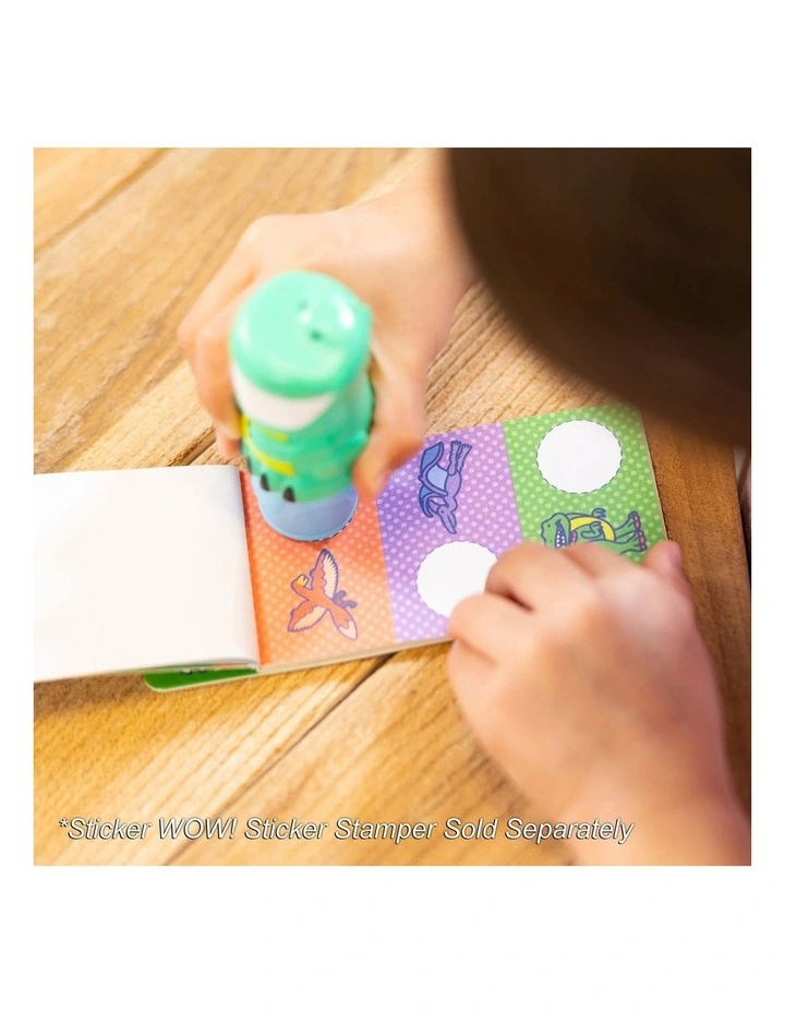 Sticker Wow Mini Activity Pad with Refill Stickers Dinosaur image 6