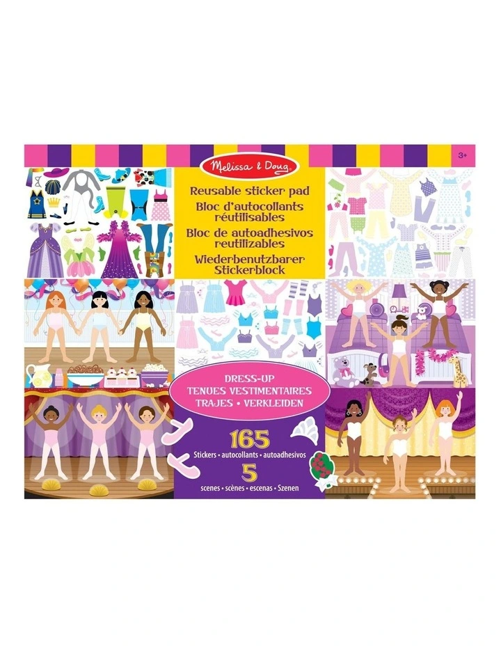 Reusable Sticker Pad - Dress-Up image 2