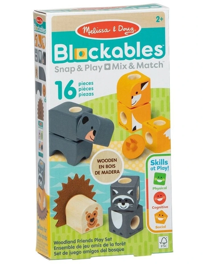 Blockables Woodland Creatures Building Set - 16 image 2
