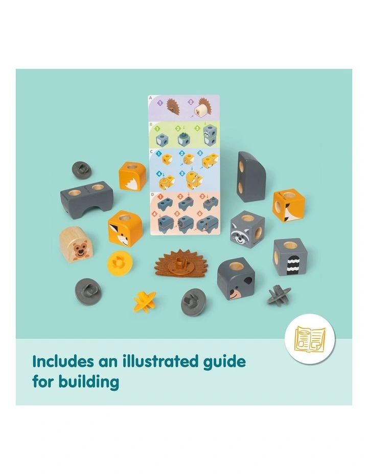 Blockables Woodland Creatures Building Set - 16 image 3