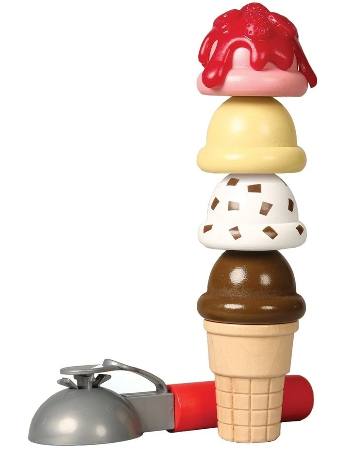 Scoop and Serve Wooden Ice Cream Counter image 7