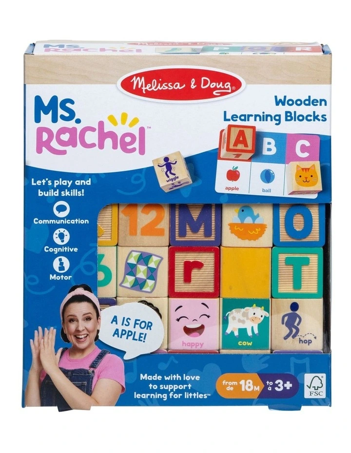 Ms. Rachel Blocks + Activity Cards image 1