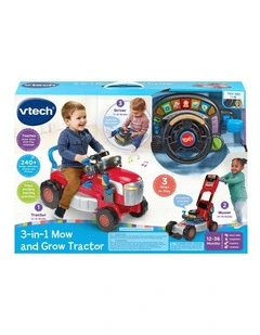 3-in-1 Mow And Grow Tractor