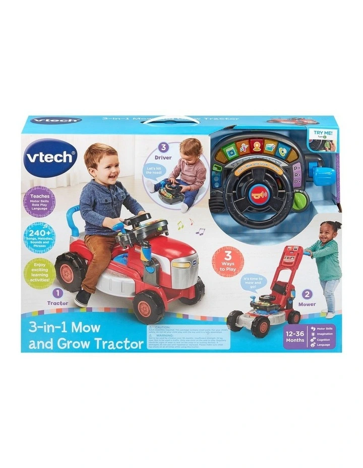 3-in-1 Mow And Grow Tractor image 1