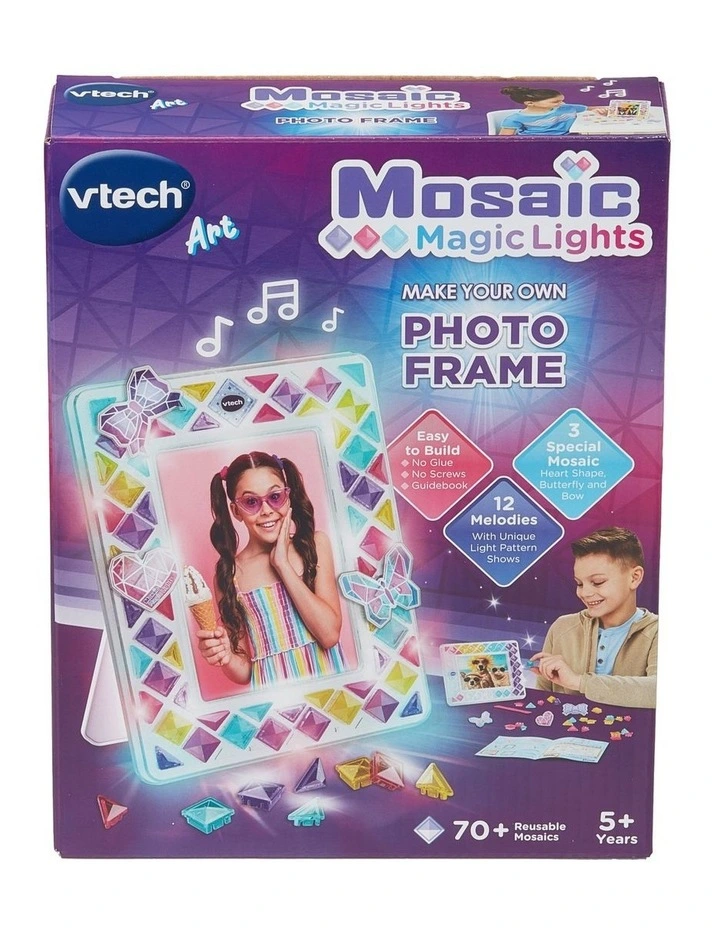 Mosaic Magic Lights Photo Frame image 1