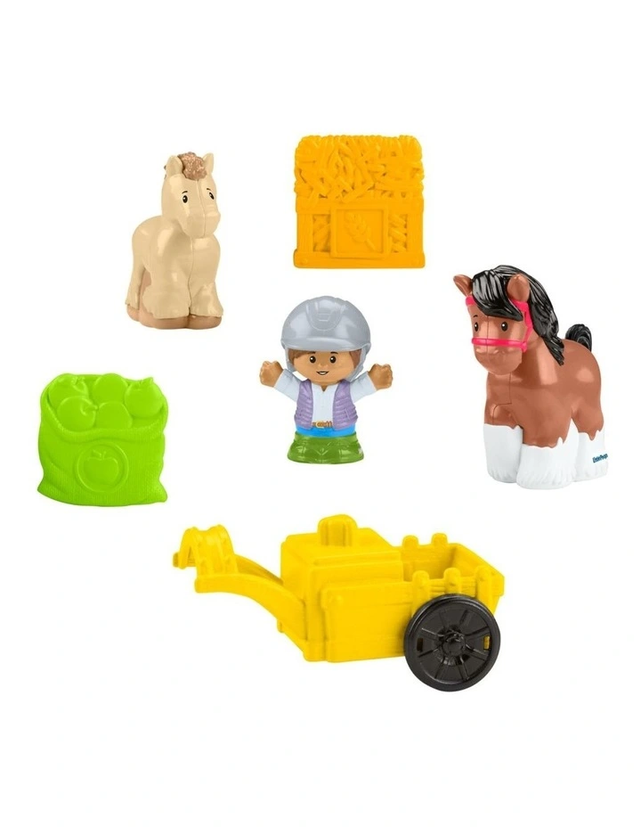 Little People Friendly Horses Stable Toddler Playset image 4