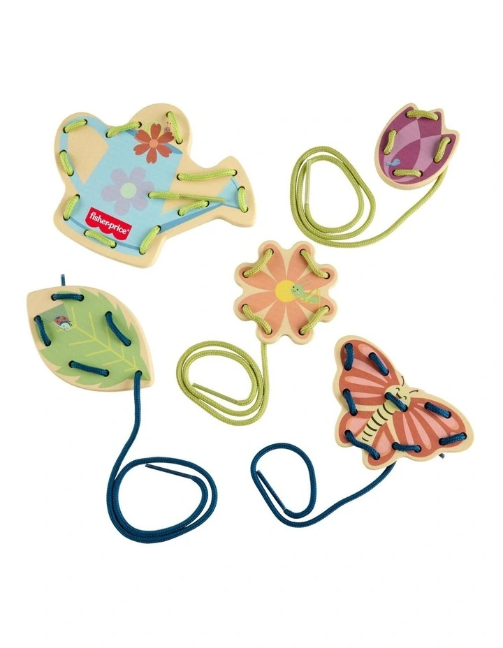 Tiny Garden Wooden Lacing Activity Toy image 2