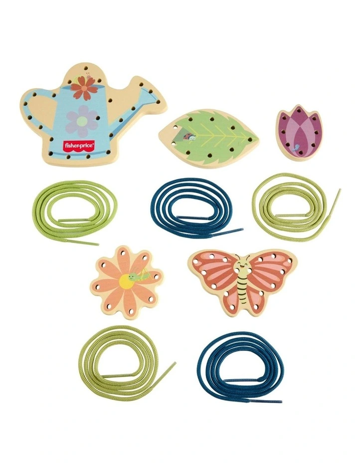 Tiny Garden Wooden Lacing Activity Toy image 3