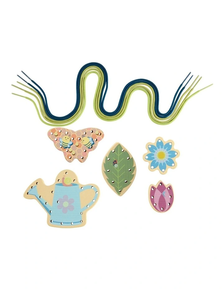 Tiny Garden Wooden Lacing Activity Toy image 4