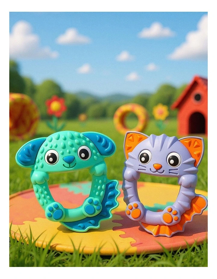 Soothe And Chew Silicone Teethers Set image 5