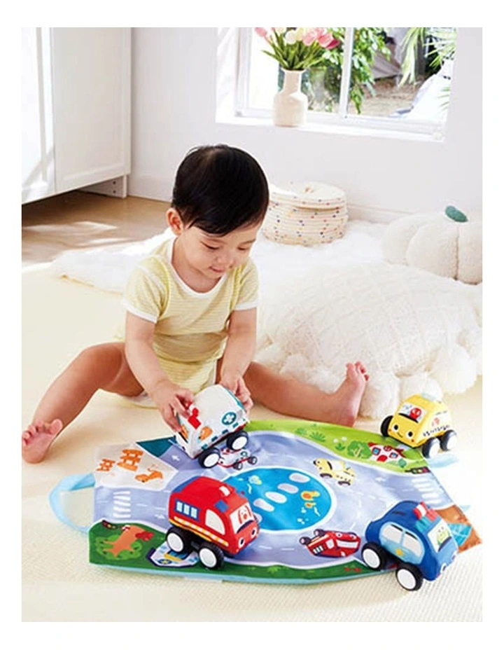 Pull Back Plush Car Set image 5