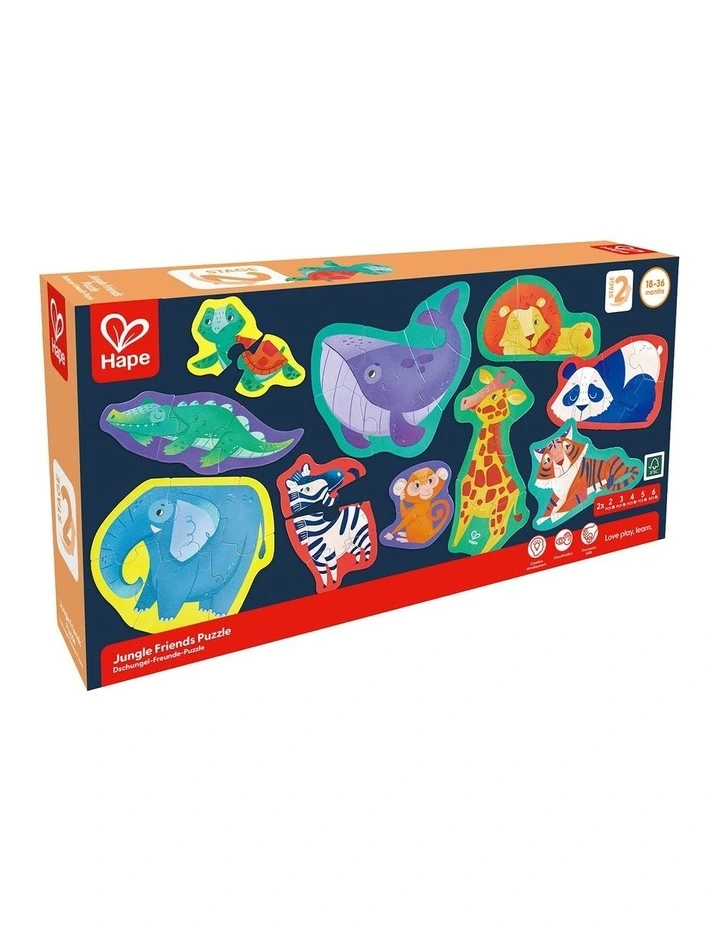 Jungle Friends Puzzle image 1