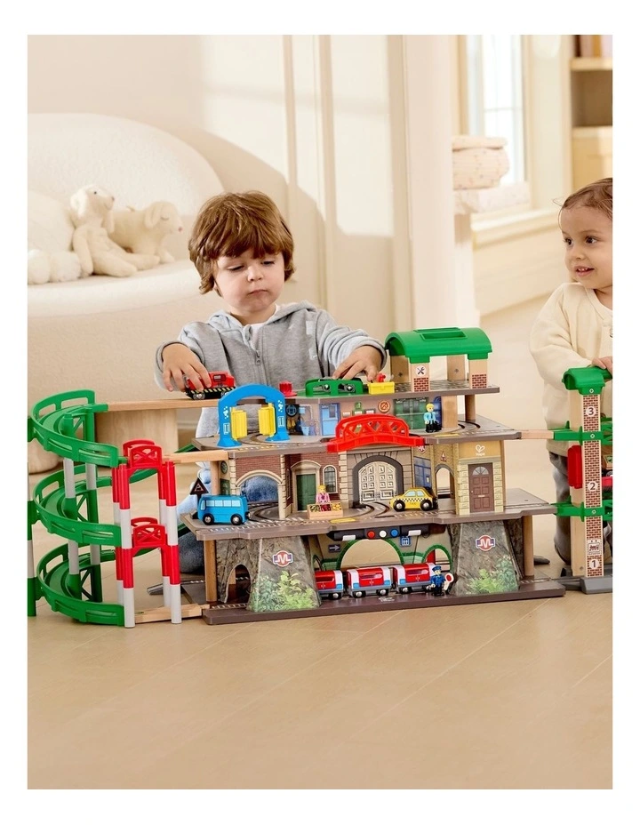 Multi-Level Railway City Set image 5