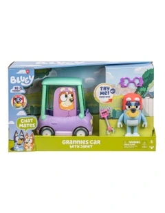 Chat Mates Figure And Vehicle Grannies Car With Janet