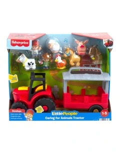 Little People Caring for Animals Tractor Gift Set